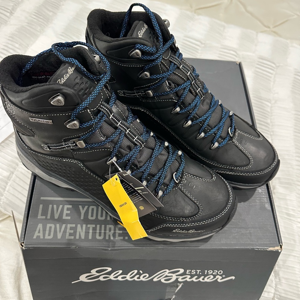 NWT Eddie Bauer Men’s Mountain Ops Hiking Boots, size 11.5